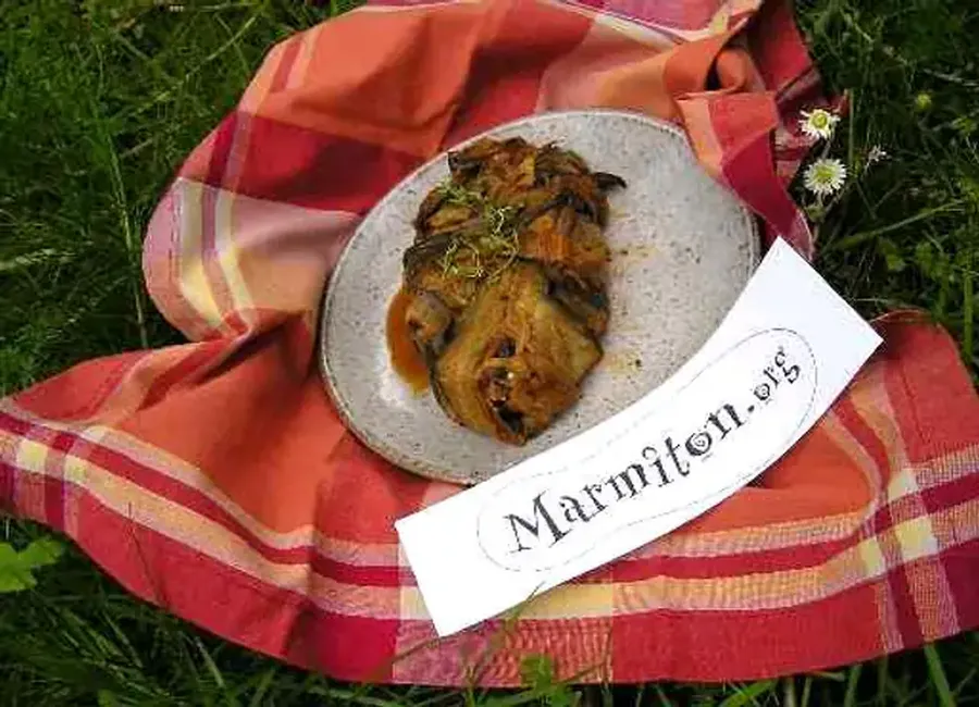 Gâteau d'aubergines de laudine