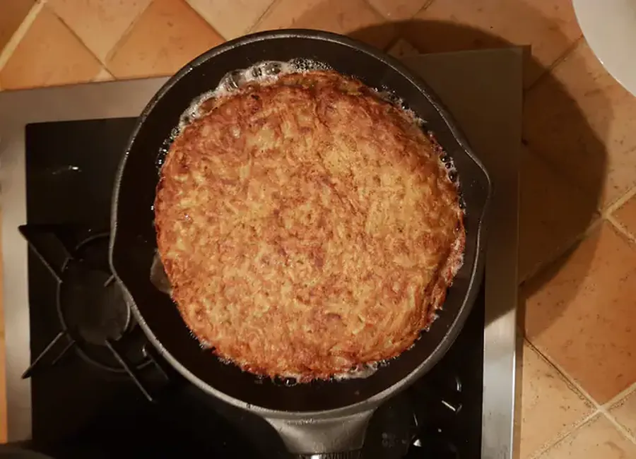 Galette de pommes de terre