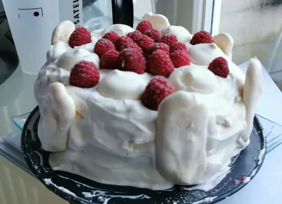 Vacherin framboise vanille