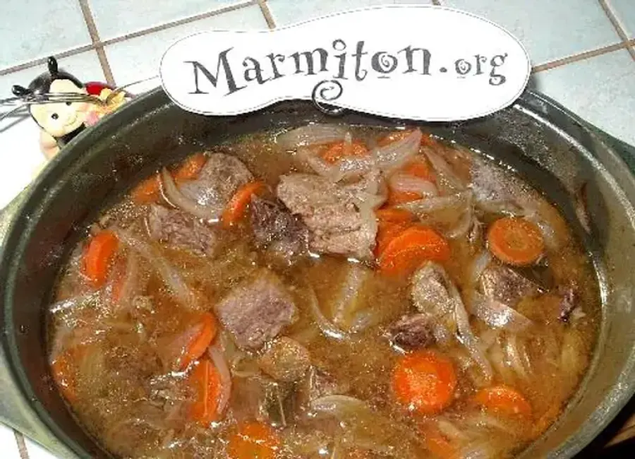 Boeuf à la bière blonde