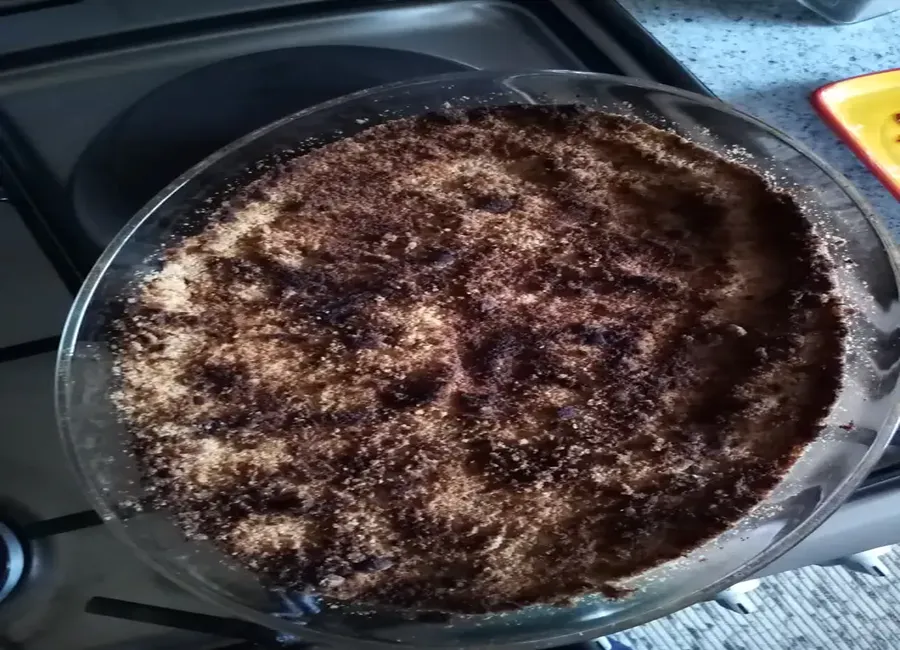 Crumble aux pommes et spéculoos