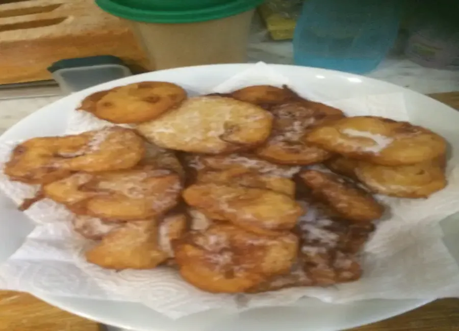Beignets aux pommes de mémé