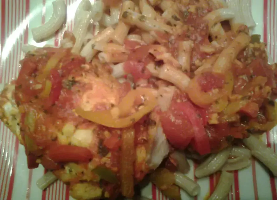 Poisson aux poivrons