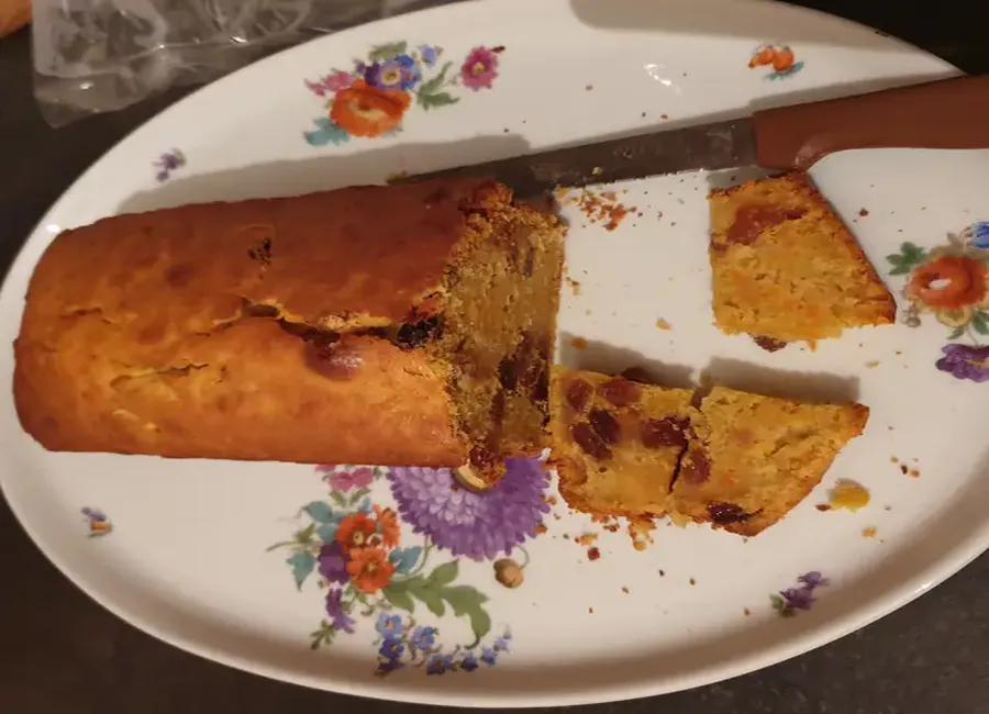 Gâteaux légers aux carottes et raisins secs