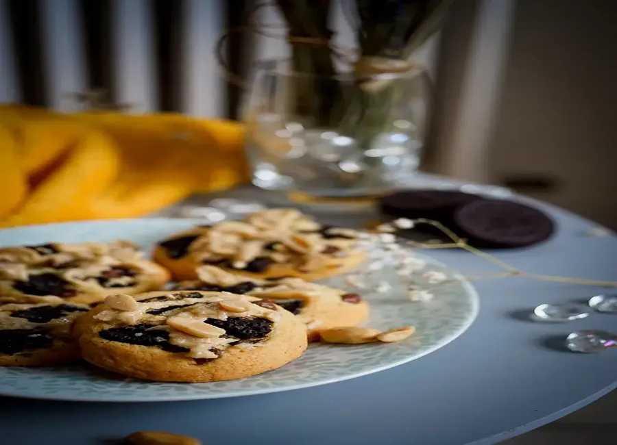 Cookies oreo et beurre de cacahuète