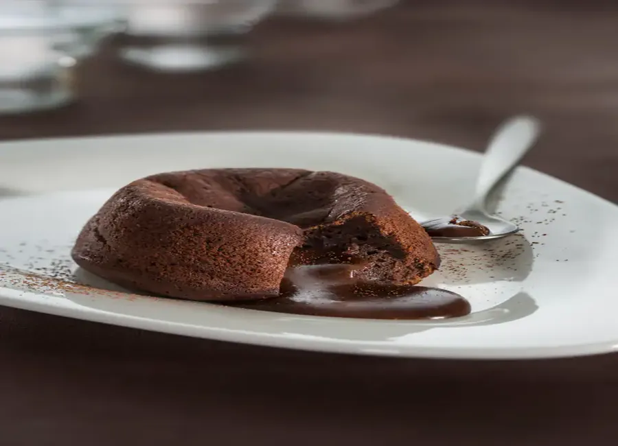 Fondant au chocolat vegan