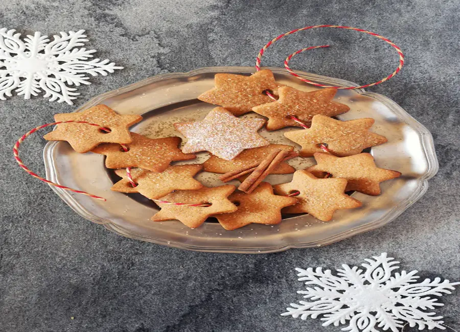 Sablés de noël à la poudre d’amande