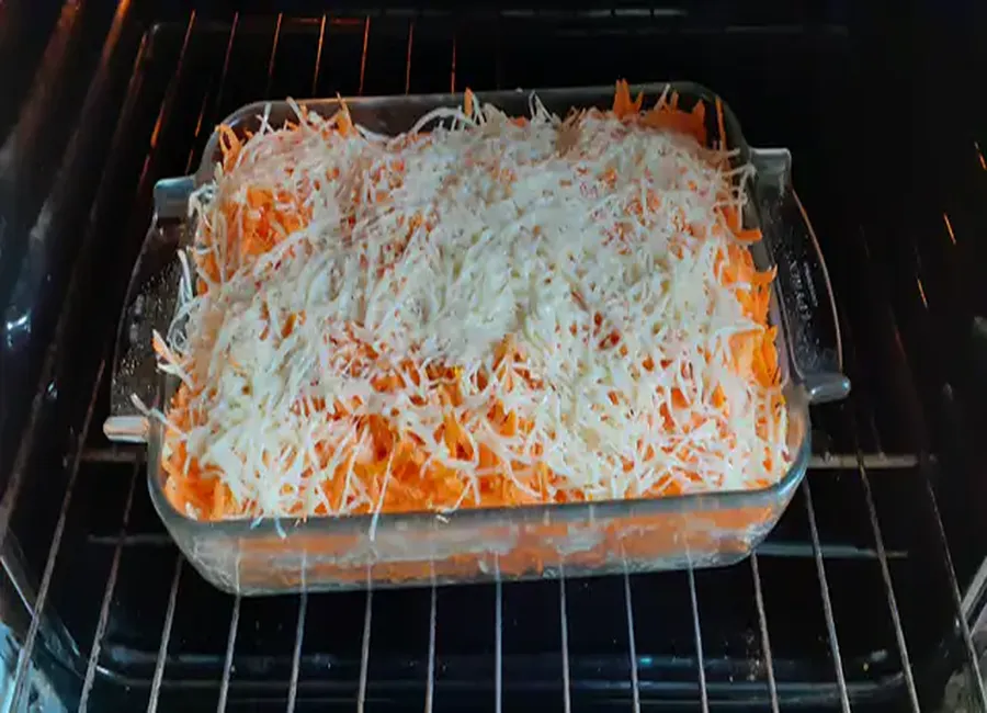 Gratin de carotte et céleri