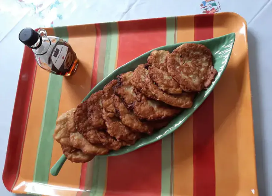 Racuchy polonais aux pommes