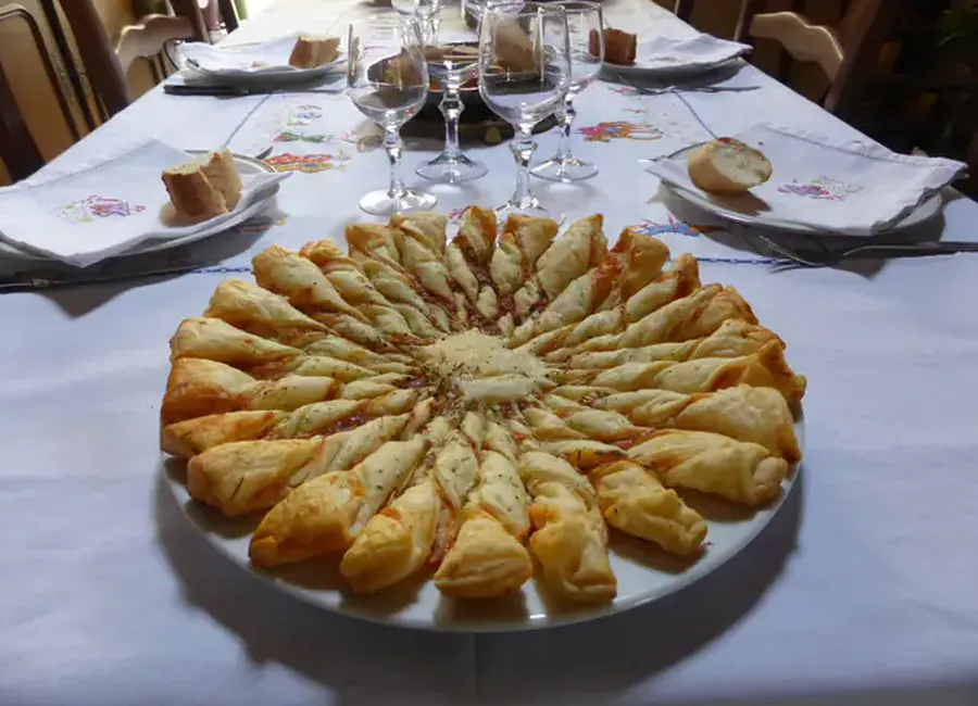 Tarte du soleil au boursin