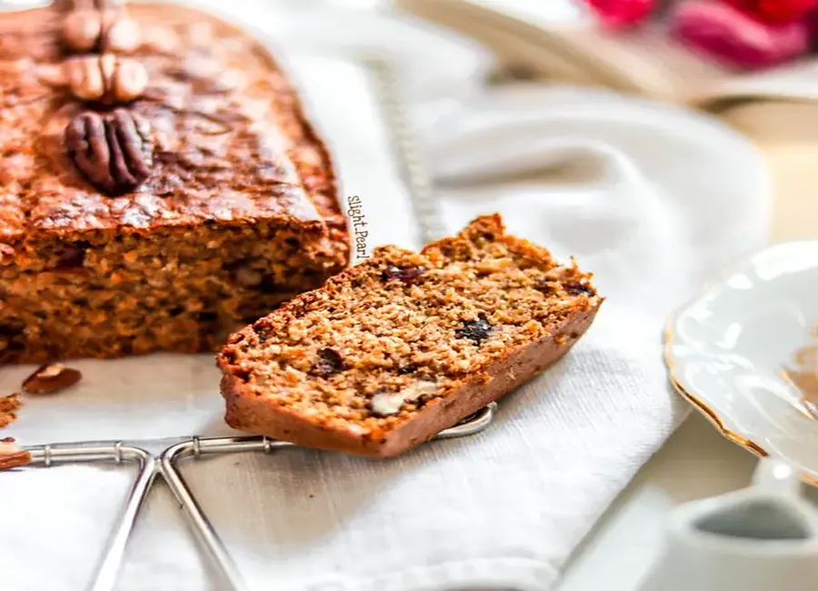 Carrot cake aux noix, cranberries et quatre épices