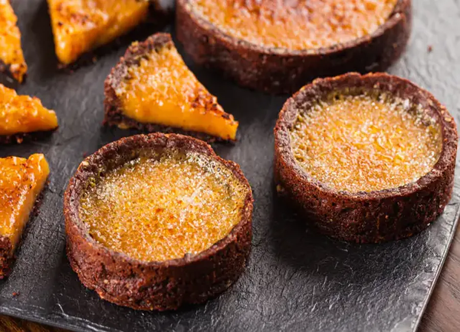 Crème brûlée au chocolat