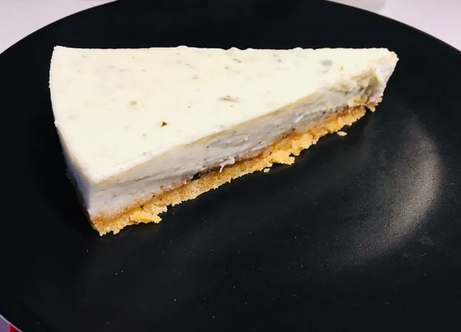 Tarte façon cheesecake citron-basilic