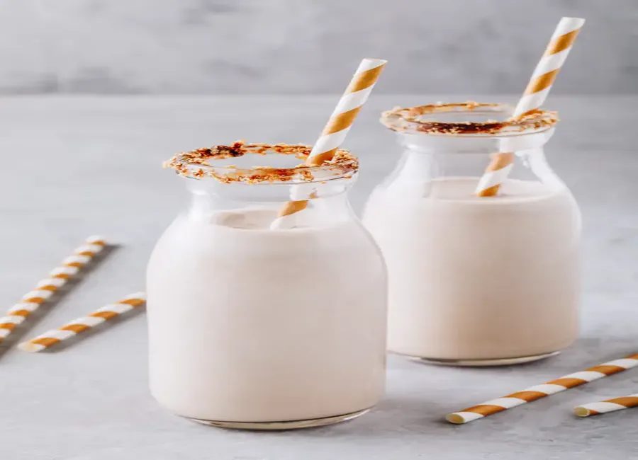 Milk shake à l'orgeat