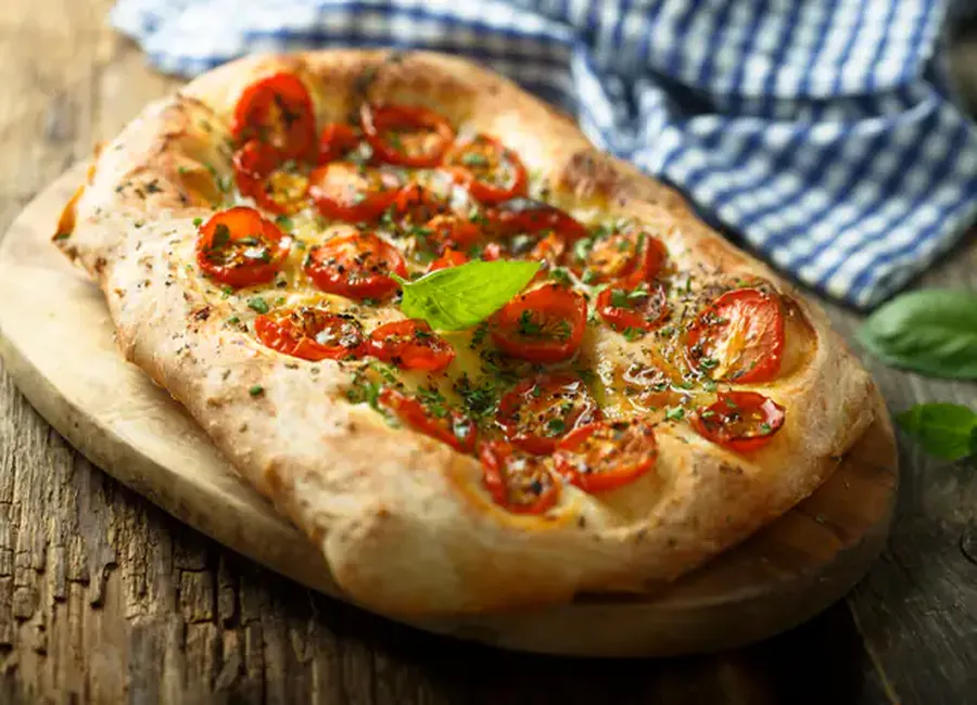 Focaccia tomate