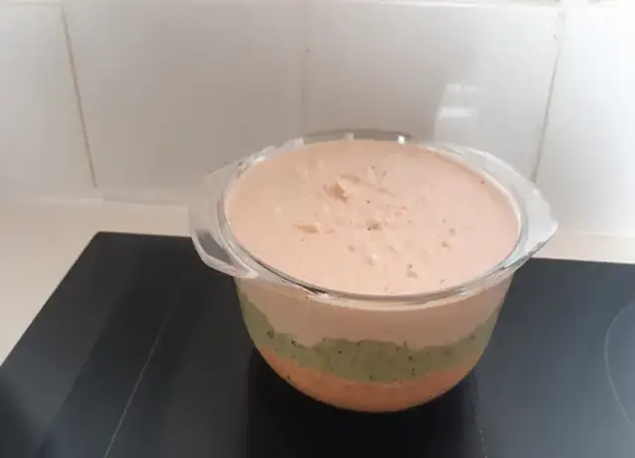 Mousse de légumes au thon