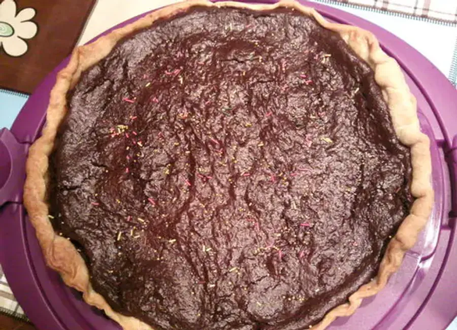 Tarte au chocolat des enfants