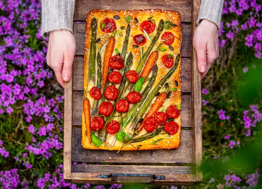 Quiche sans pâte façon tableau