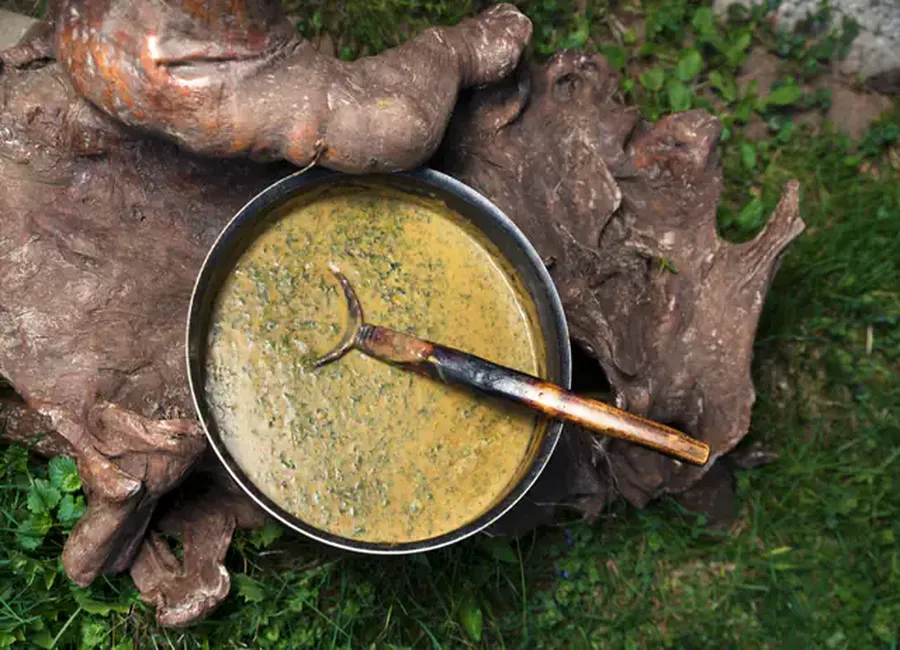 Purée d'ortie