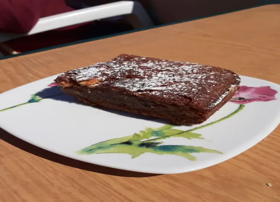 Brownie choco noisette croustillant