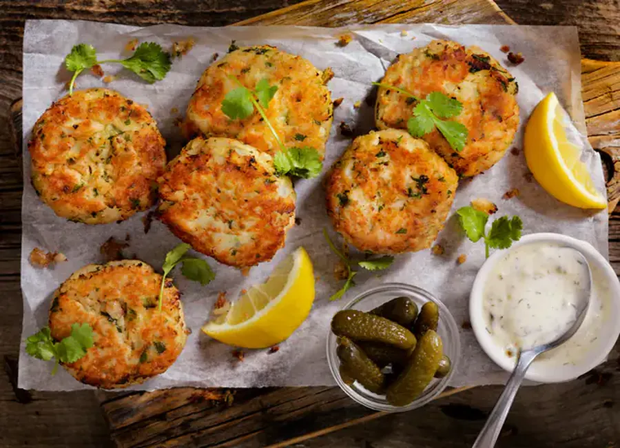 Poissons panés épicés
