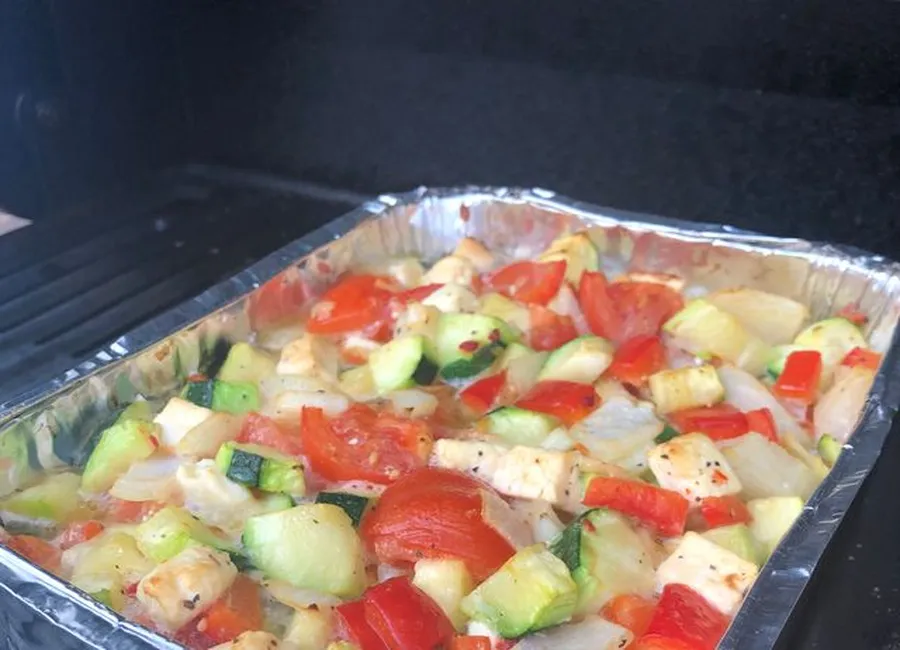 Ratatouille d’été au barbecue