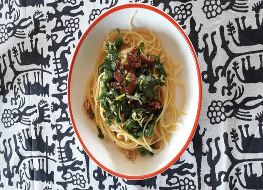 La variante pimpante du pesto d'aïl des ours