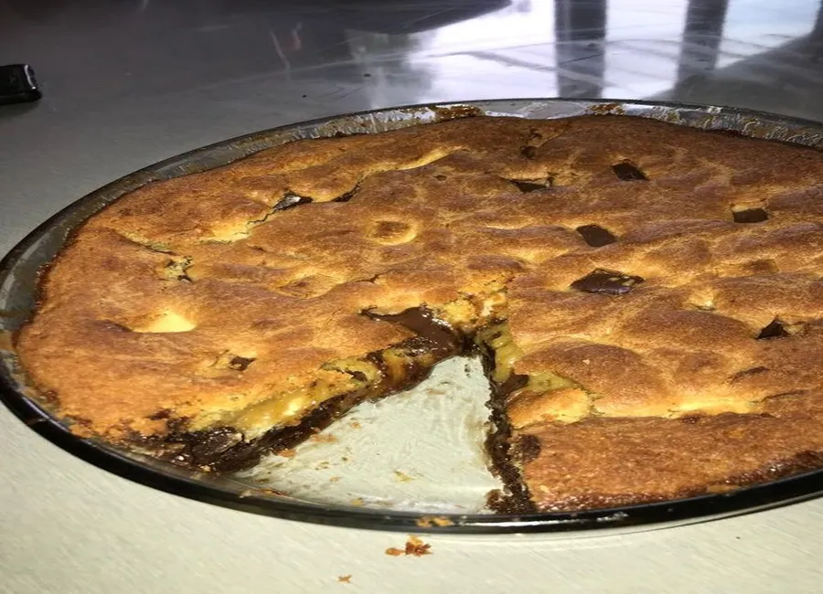 Brookie au caramel
