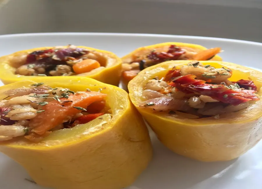 Courgettes en cannellonis d'été