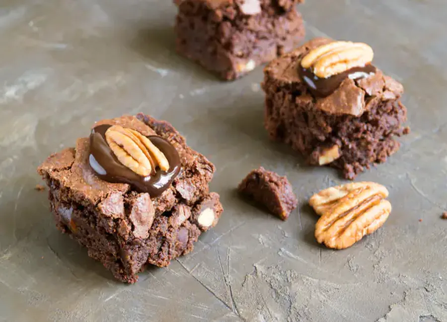 Brownies aux noix de pécan