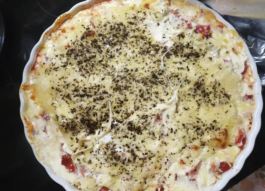 Gratin de tomates fondant