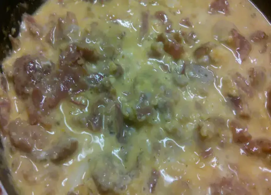 Omelette façon canard.