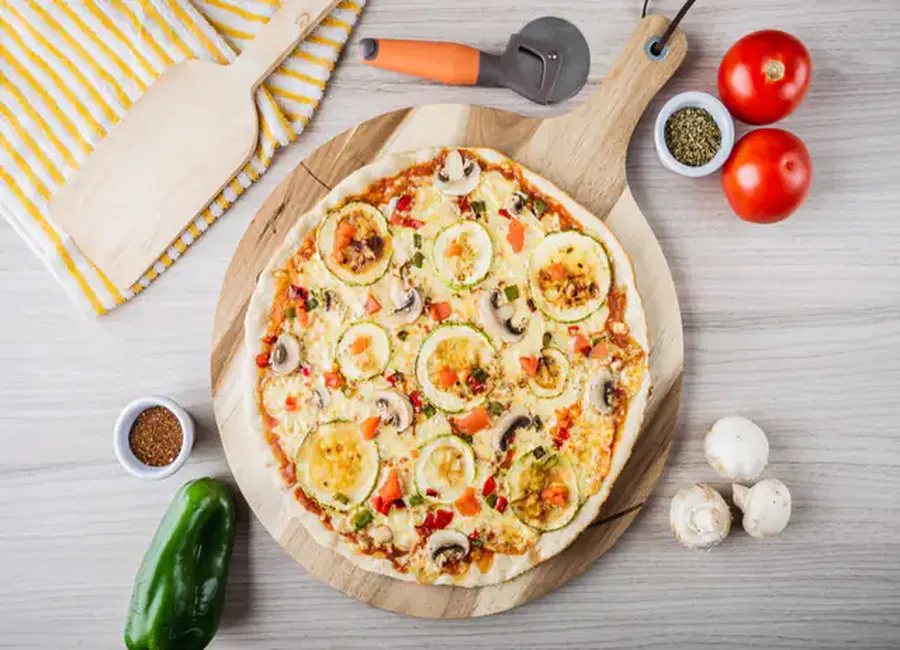 Wrap façon pizza