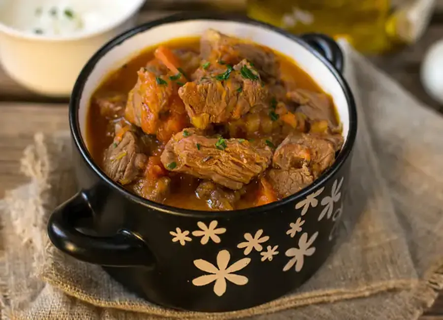 Daube de sanglier au cognac