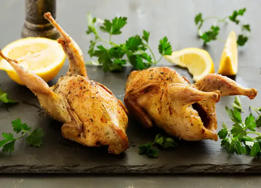 Pintade au calvados