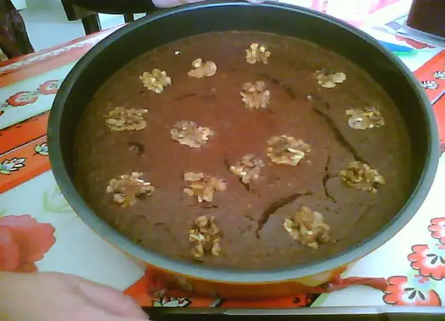 Gâteau au chocolat et au potiron