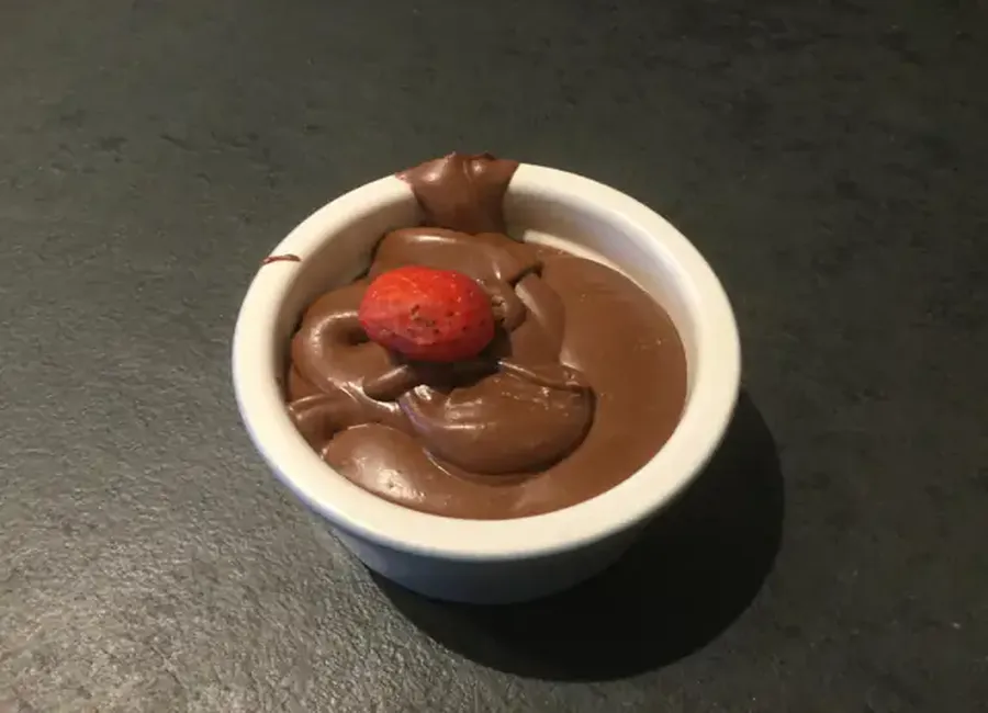 Mousse au chocolat au zeste d'orange