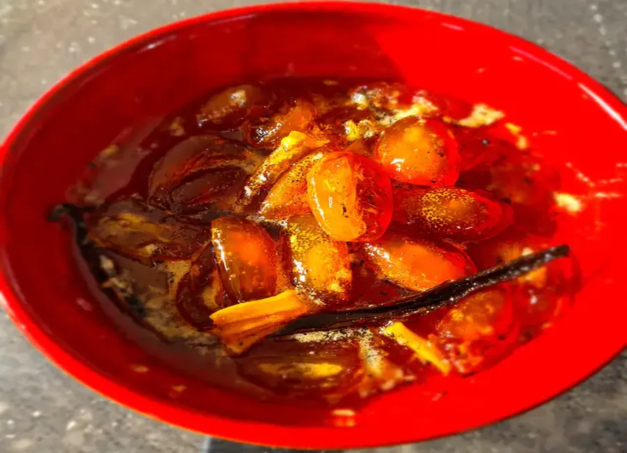 Kumquats confits (à servir avec le foie gras)