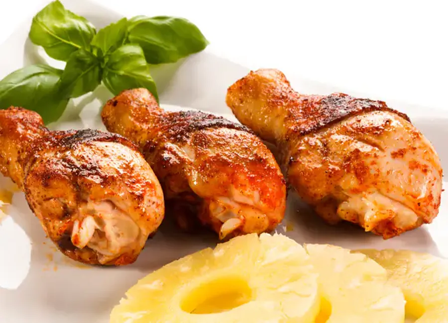 Cuisses de poulet à l'ananas