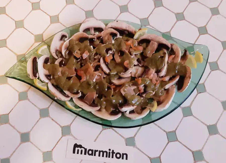 Carpaccio de champignons