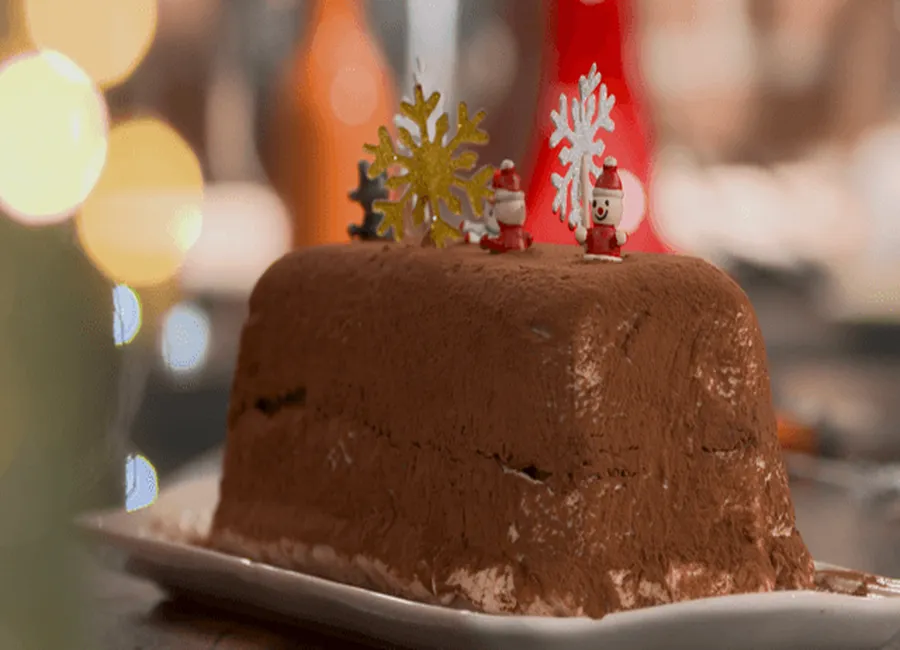 Bûche tiramisu par laurent mariotte