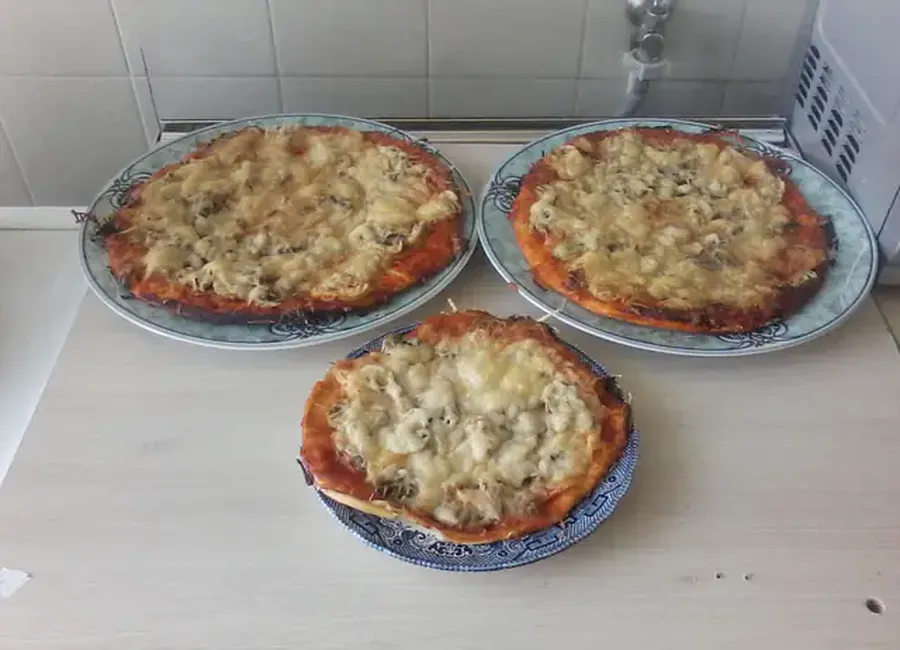 Pizza aux fruits de la mer