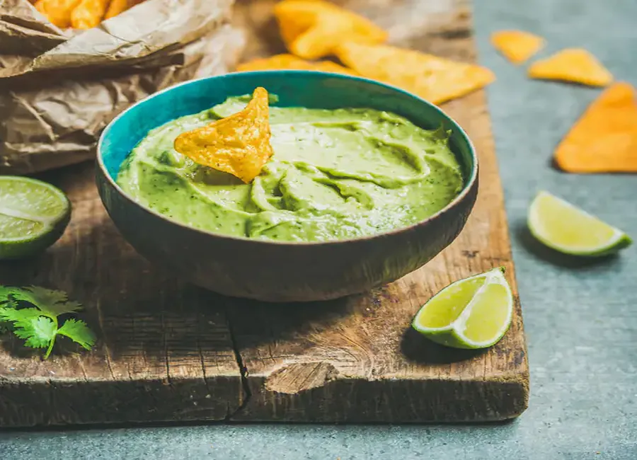 Guacamole, touche de wasabi