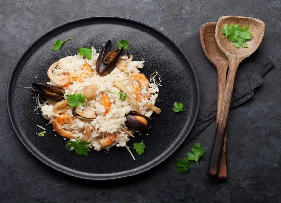 Risotto aux fruits de mer