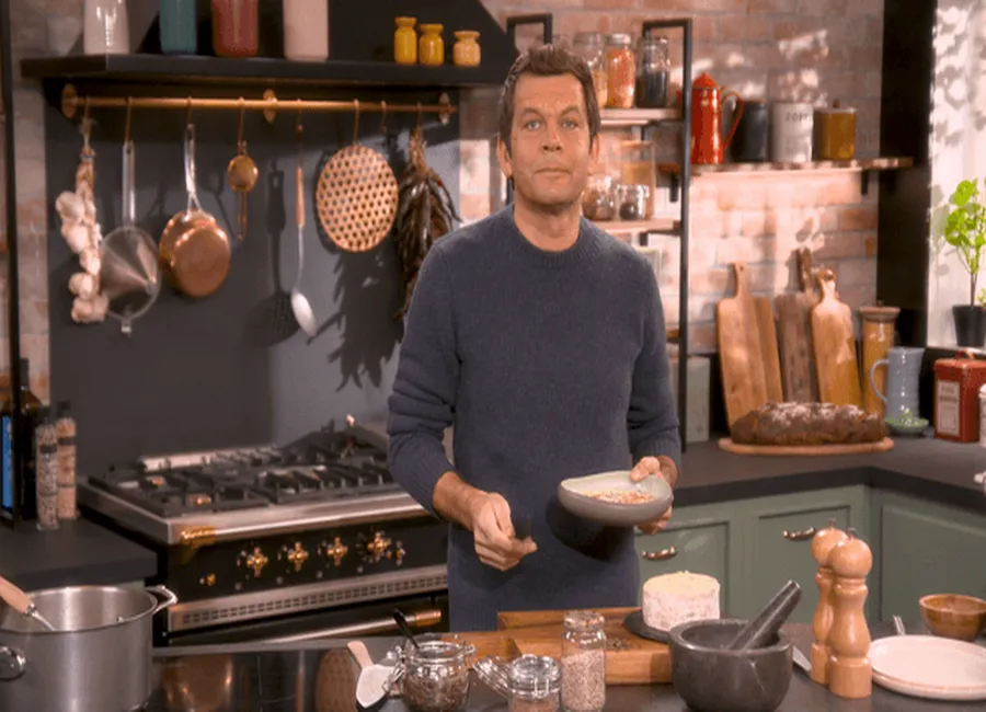 Soupe de céleri à la fourme d’ambert par laurent mariotte