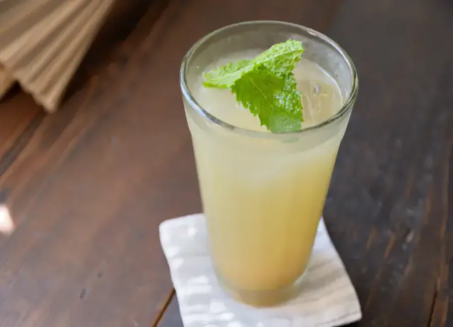 Boisson au gingembre sans alcool