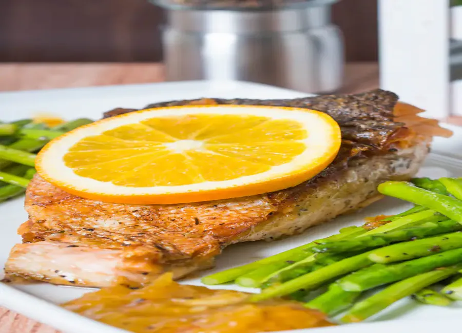 Saumon à l'orange