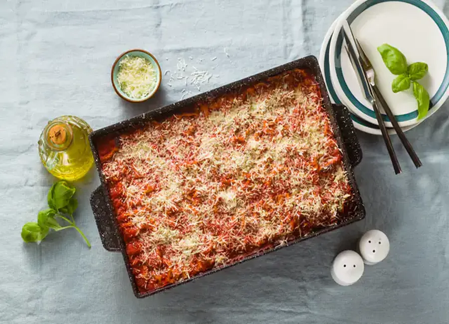 Lasagnes aux choux de bruxelles