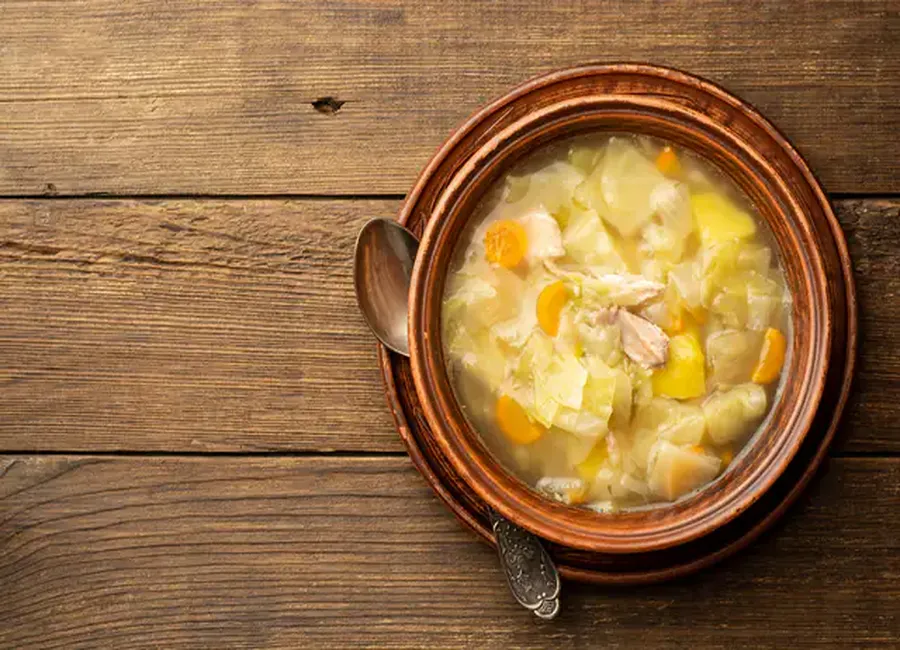 Chou, pommes de terre, carottes à la façon de madou