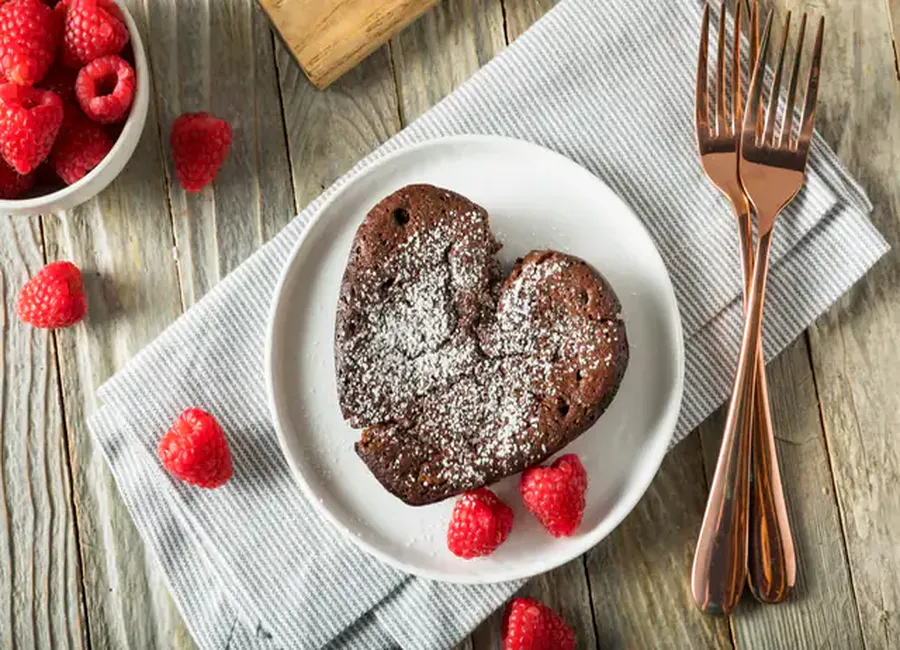 Le coeur en chocolat